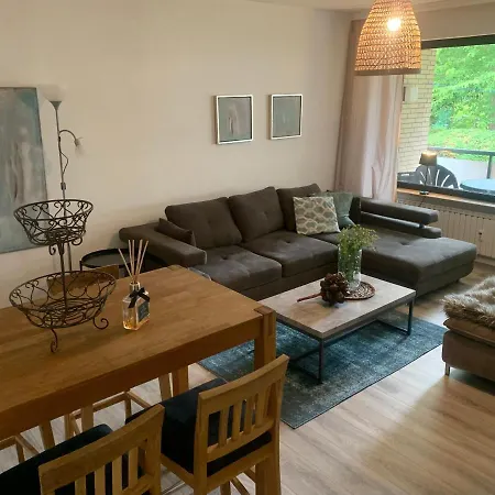 Apartment Am Klinikviertel Bad Oeynhausen Buitenkant foto